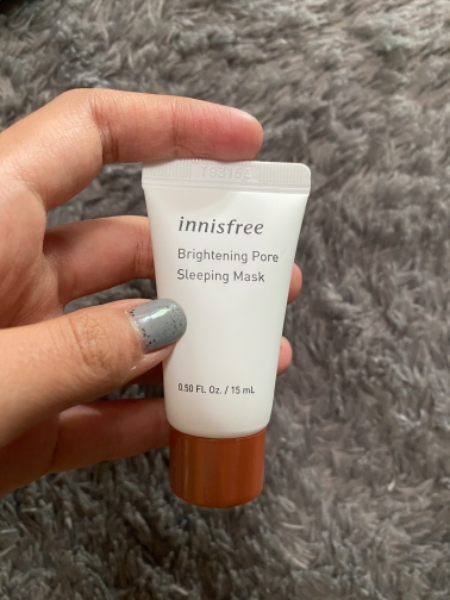 Innisfree Brightening Pore Sleeping Mask - Review SOCO by Sociolla