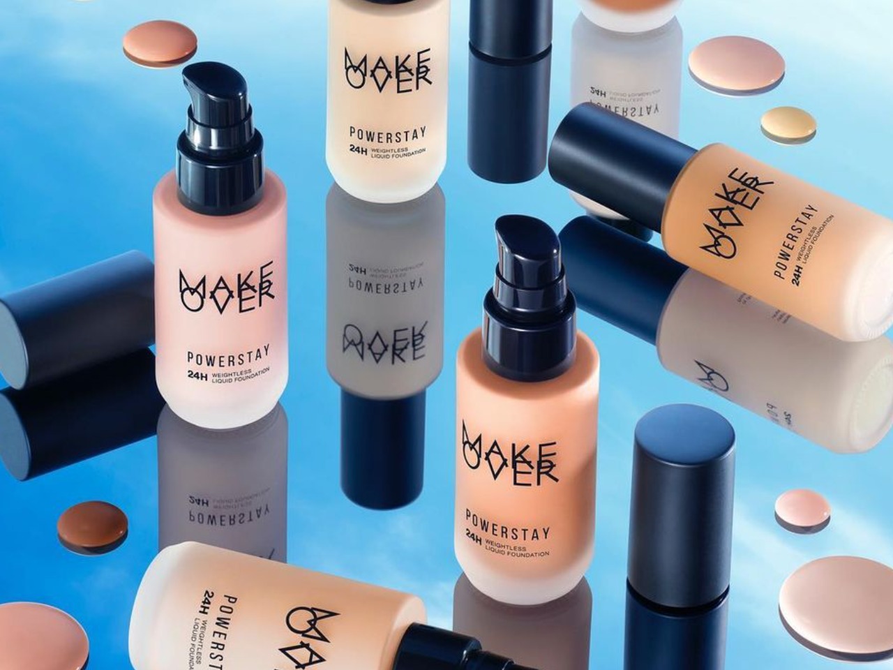 Live make over. Make over. Live make over. Make logo. Make over.