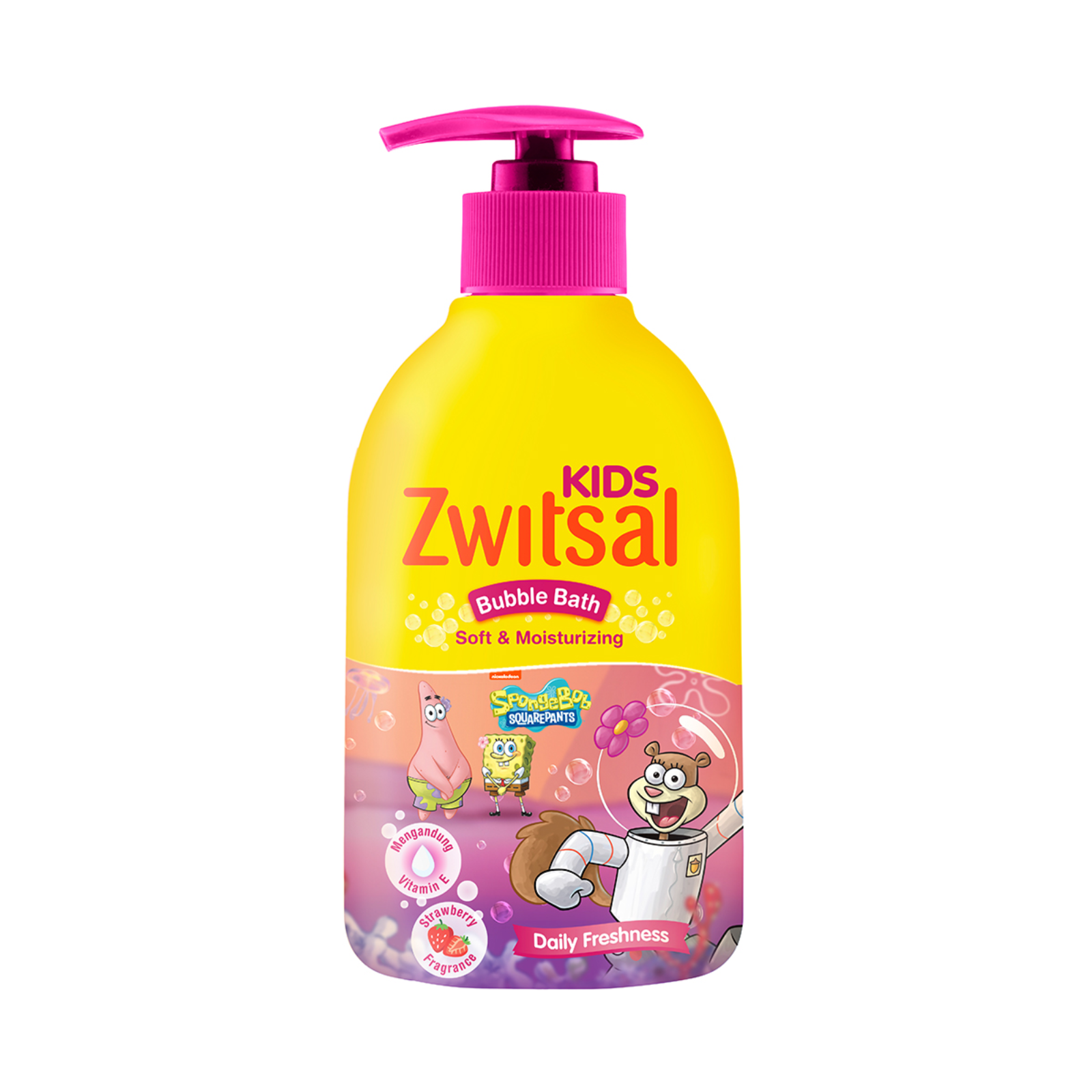 Zwitsal Kids Bubble Bath Pink - Review SOCO by Sociolla