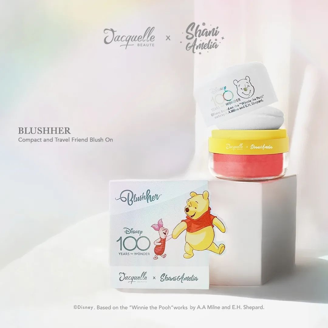 Kolaborasi Jacquelle x Shani Amelia Disney 100 Winnie The Pooh Edition