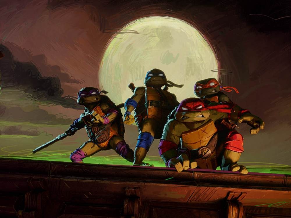review film TMNT mutant mayhem