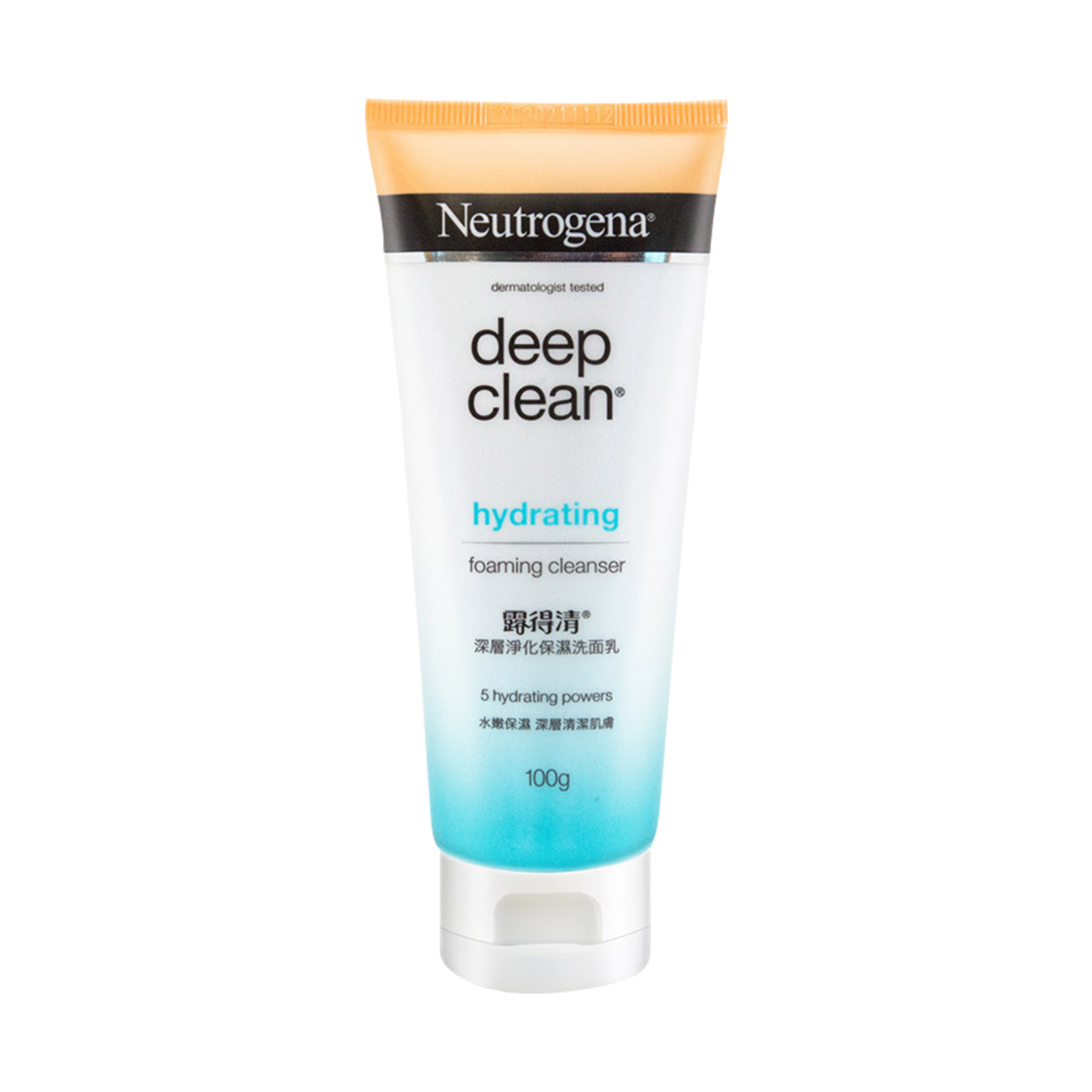 neutrogena deep clean foaming cleanser hydrating