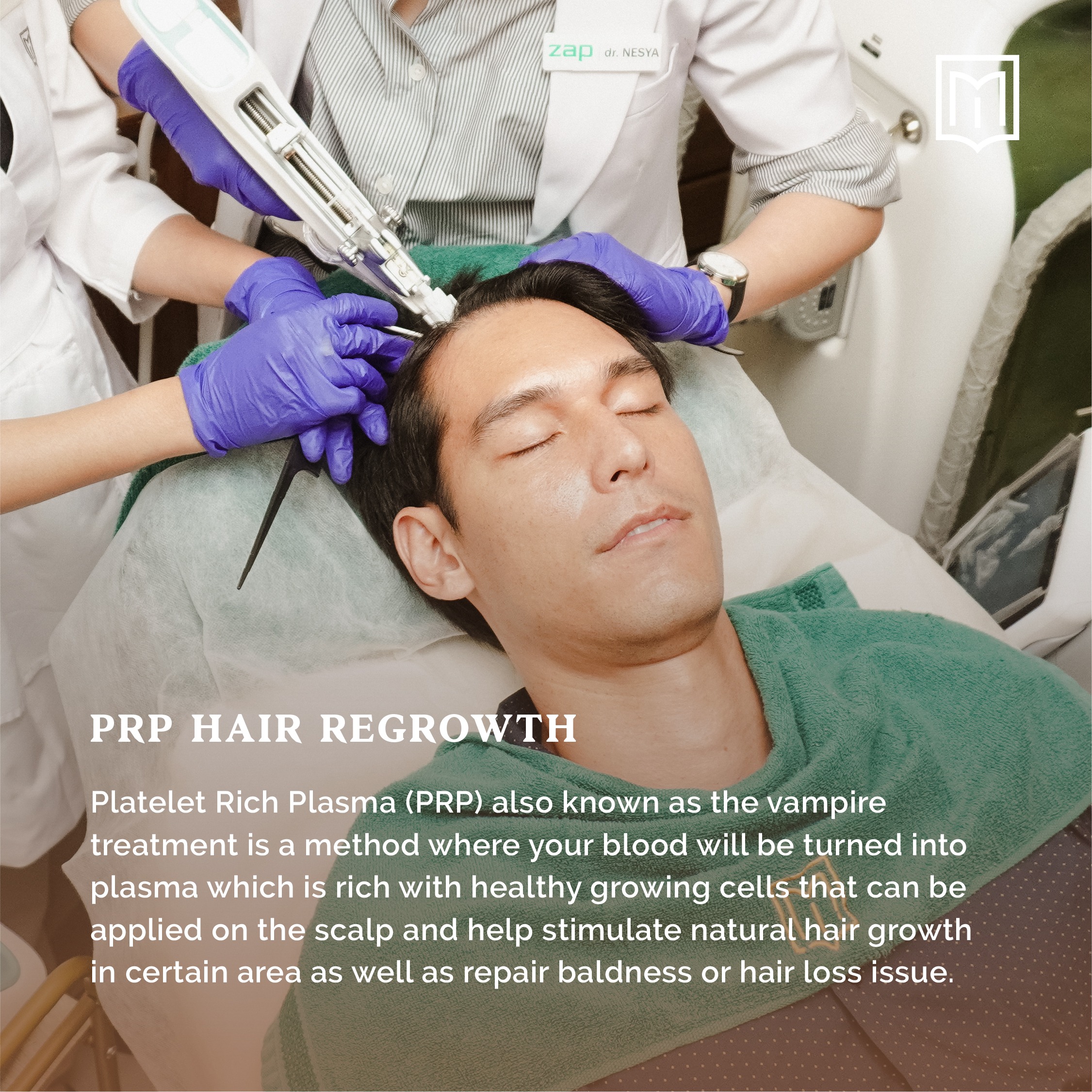 Mengatasi Kerontokan Rambut dengan Darah Sendiri, Sudah  