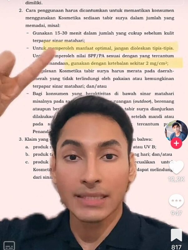 cara-memakai-sunscreen-2-jari