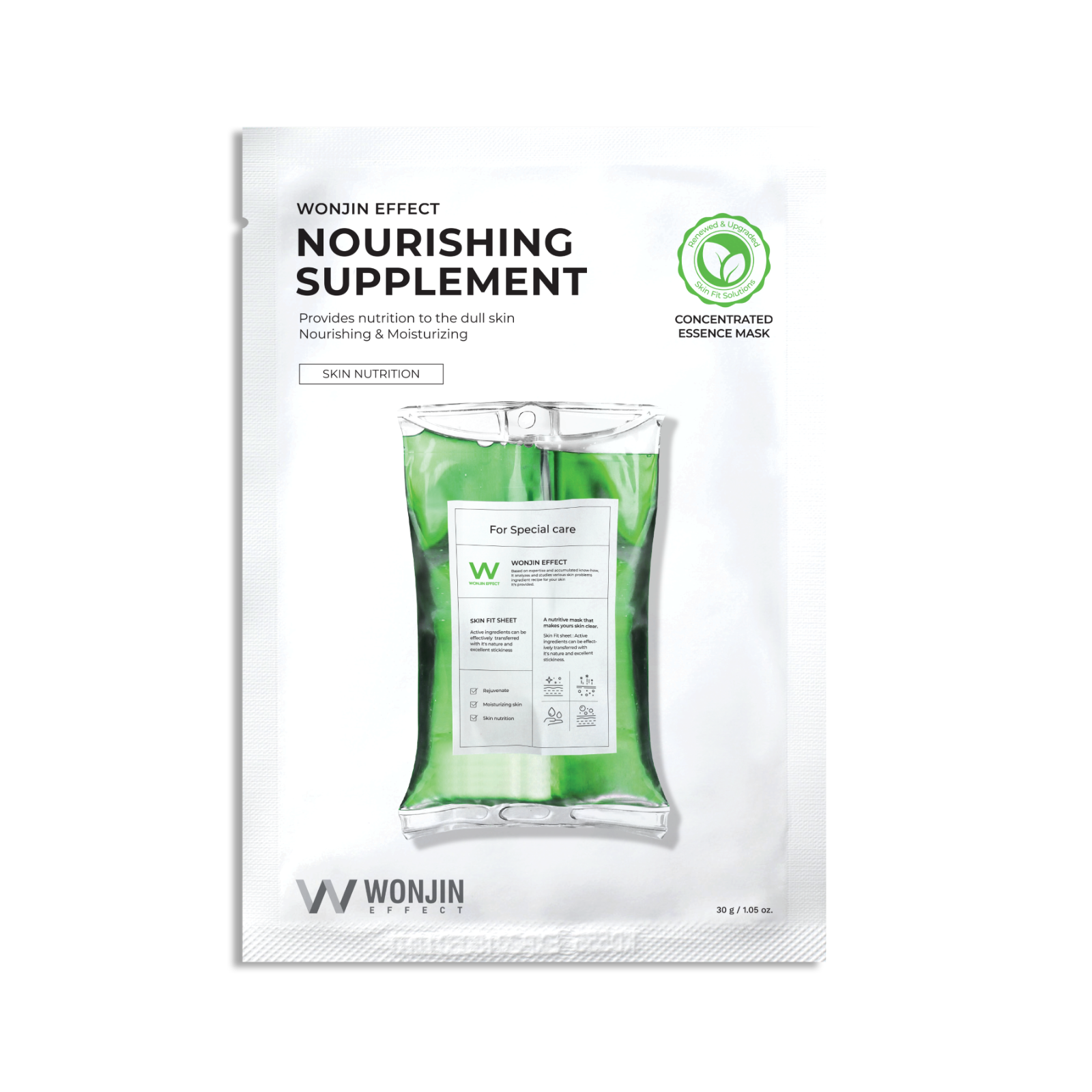 Nourishing supplement wonjin effect mặt nạ M t N Wonjin Nourising Supplement Xanh L