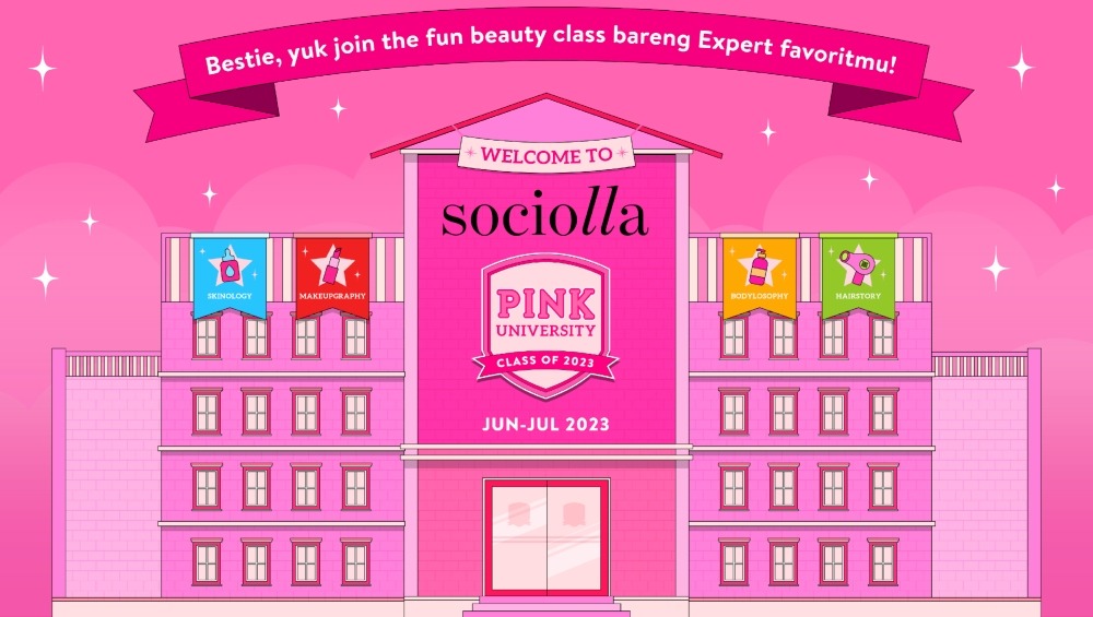 Sociolla Pink University 2023