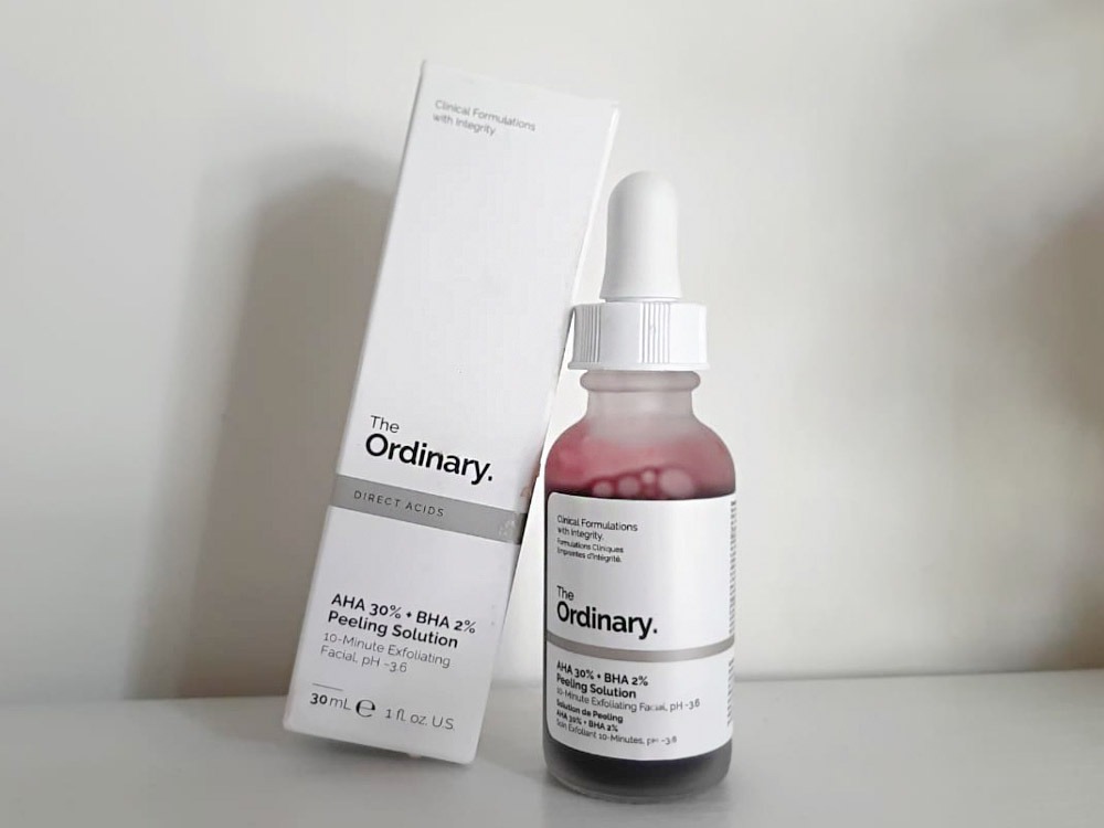 Review: The Ordinary AHA 30% BHA 2% Peeling Solution, Ini Hasilnya ...