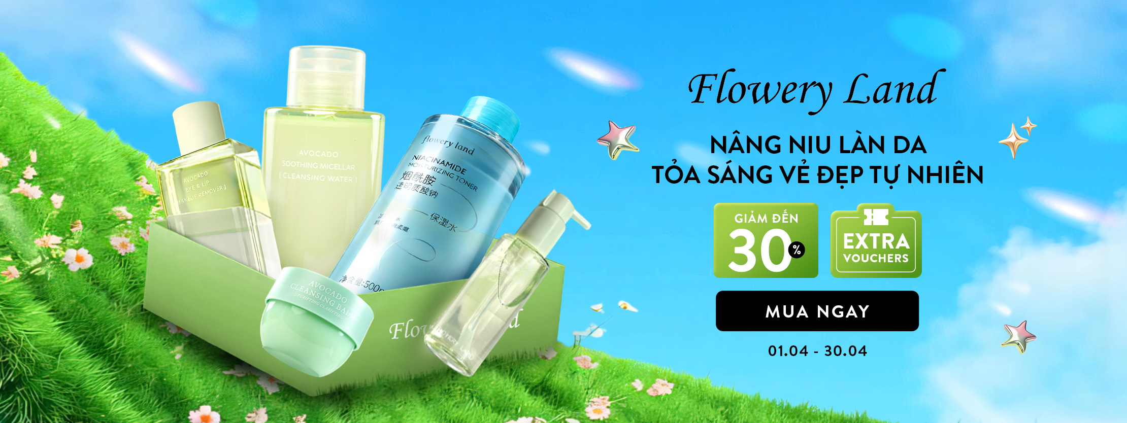 Apr 26 - Brand Flowery Land - Main Banner