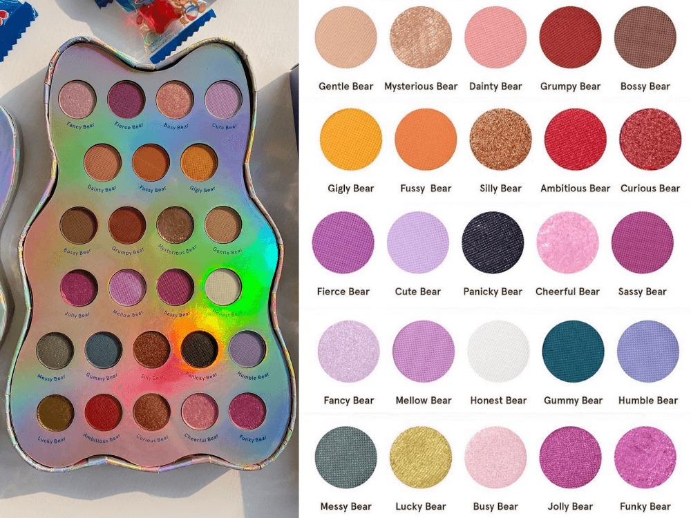 Review Dear Me Beauty x Yupi Baby Bears Eyeshadow Palette, Palet Ideal