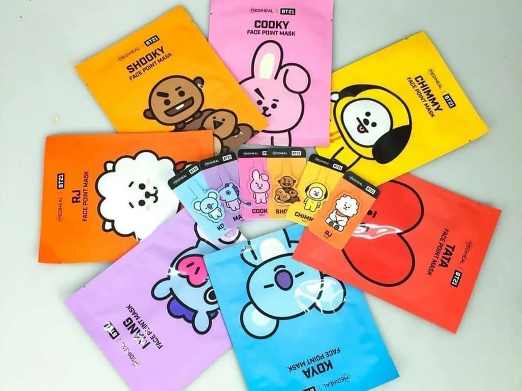 berkolaborasi dengan karakter BT21