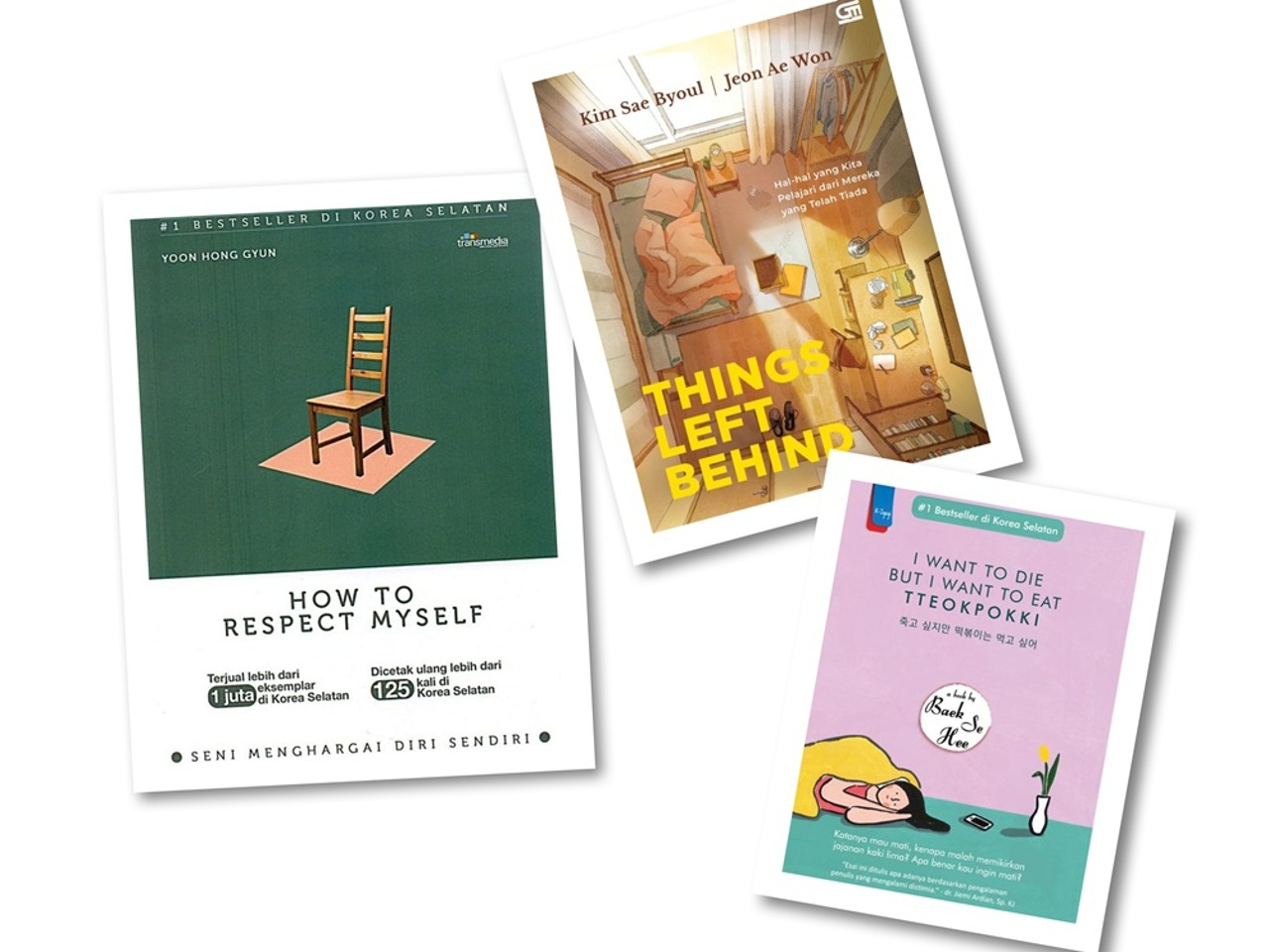 5 Rekomendasi Buku Best Seller Korea yang Membahas Seputar Self