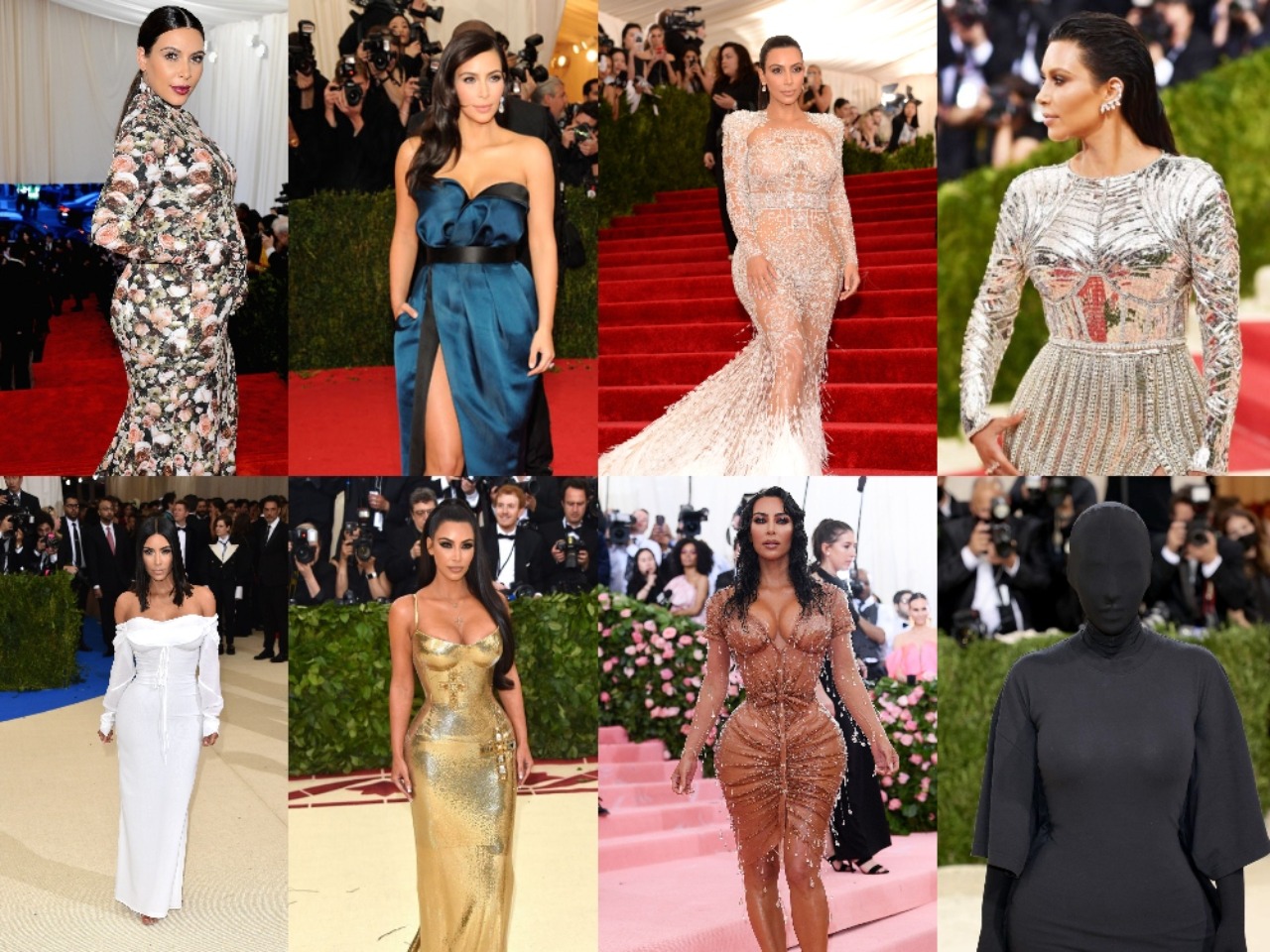 Penampilan Kim Kardashian di Met Gala