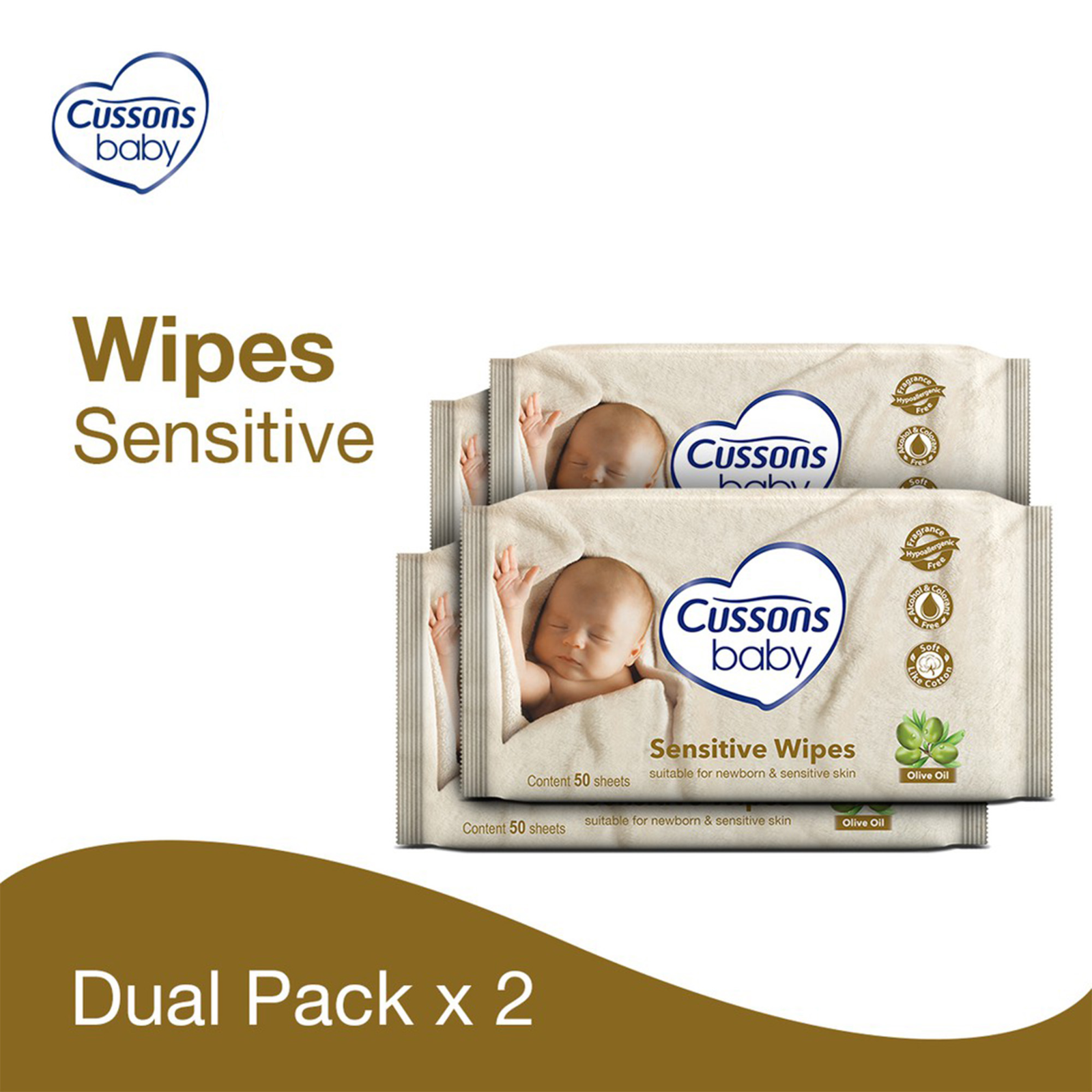 cussons sensitive wipes