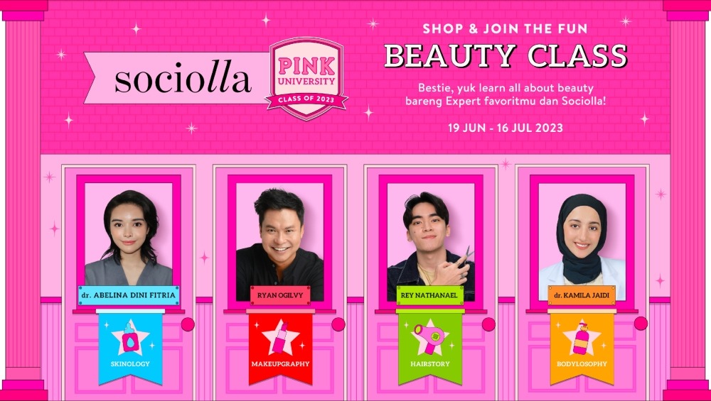 Sociolla Pink University 2023