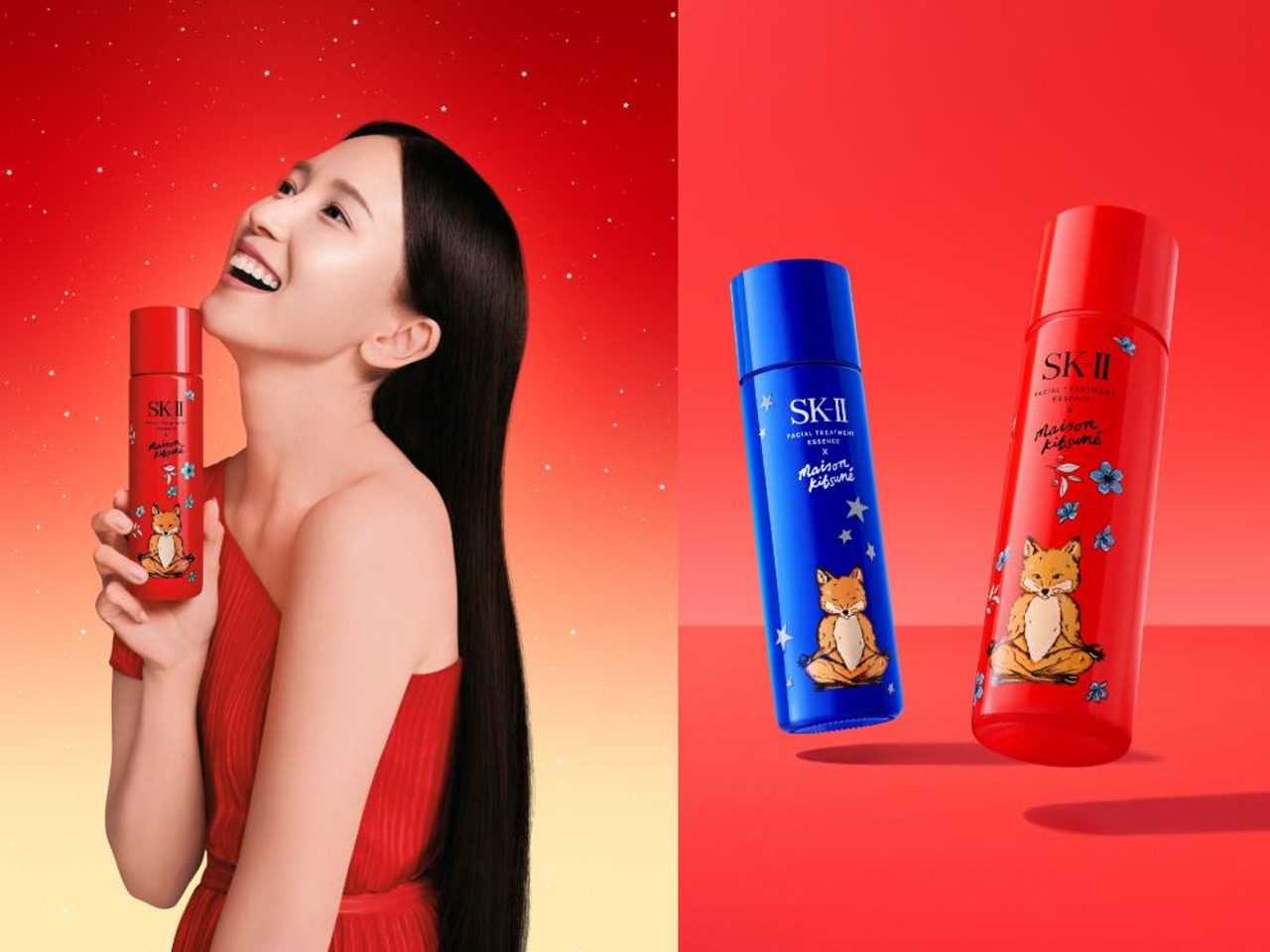 SKII X Maison Kitsuné, Desain Kemasan Menggemaskan untuk Rayakan Musim