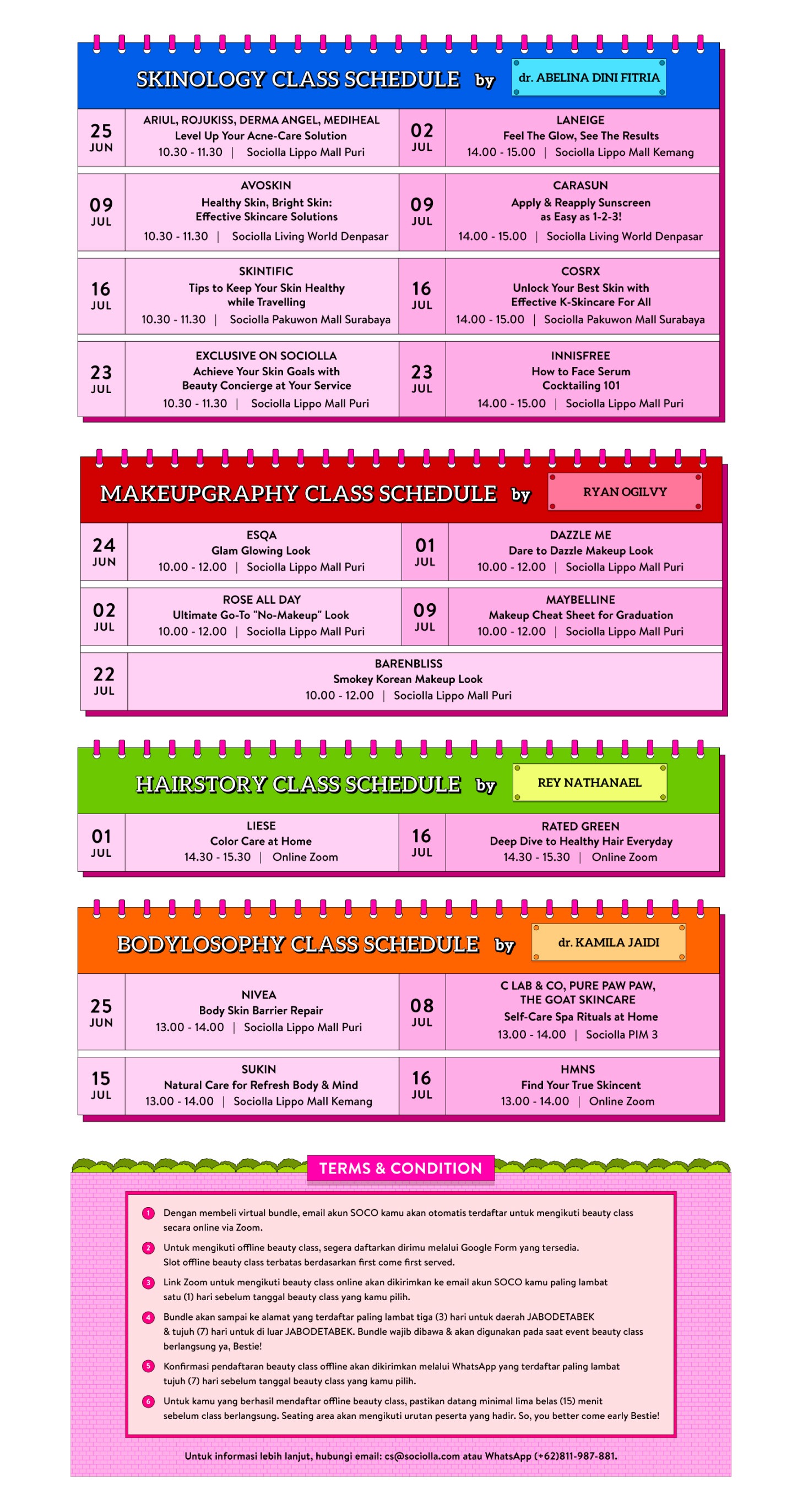 Sociolla Pink University 2023