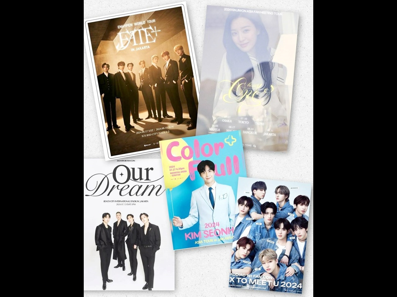 Siapkan Isi Dompet, ini 29 Jadwal Konser & Fan Meeting Idola K-pop di