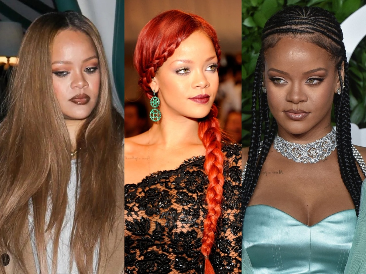 Style Rambut Rihanna Ganti Gaya Rambut Tiap Tahun, ini Transformasi Penampilan Rihanna yang ...