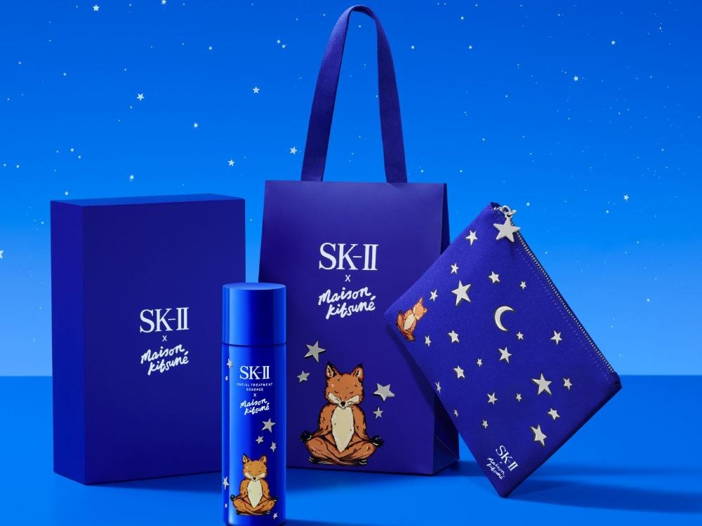 SKII X Maison Kitsuné, Desain Kemasan Menggemaskan untuk Rayakan Musim