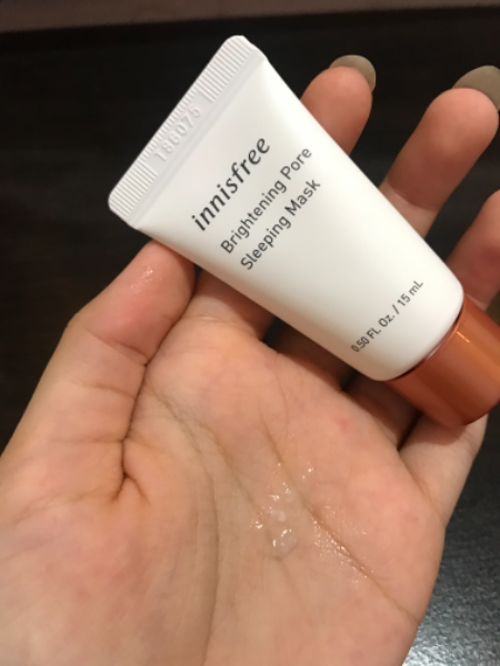 Innisfree Brightening Pore Sleeping Mask - Review SOCO by Sociolla