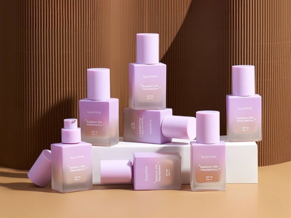 New! Luxcrime Rilis Radiant Silk Foundation dengan XFine Technology