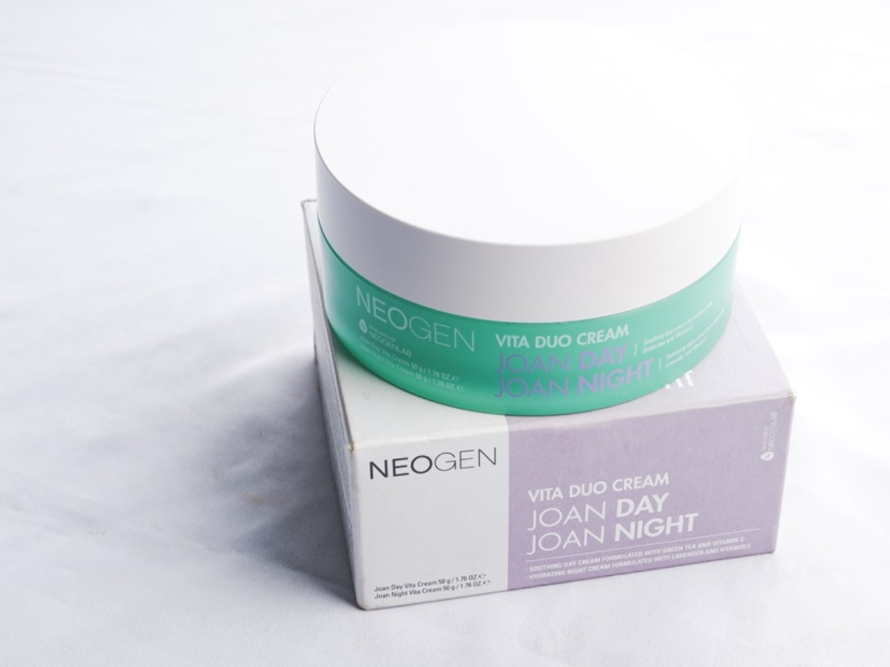 Review: NEOGEN Vita Duo Cream Have A Joan Day & Night - Beauty Journal