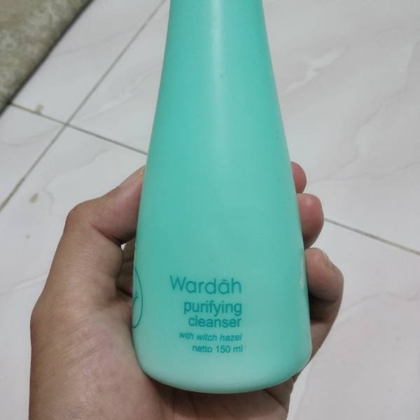 wardah purifying cleanser & toner