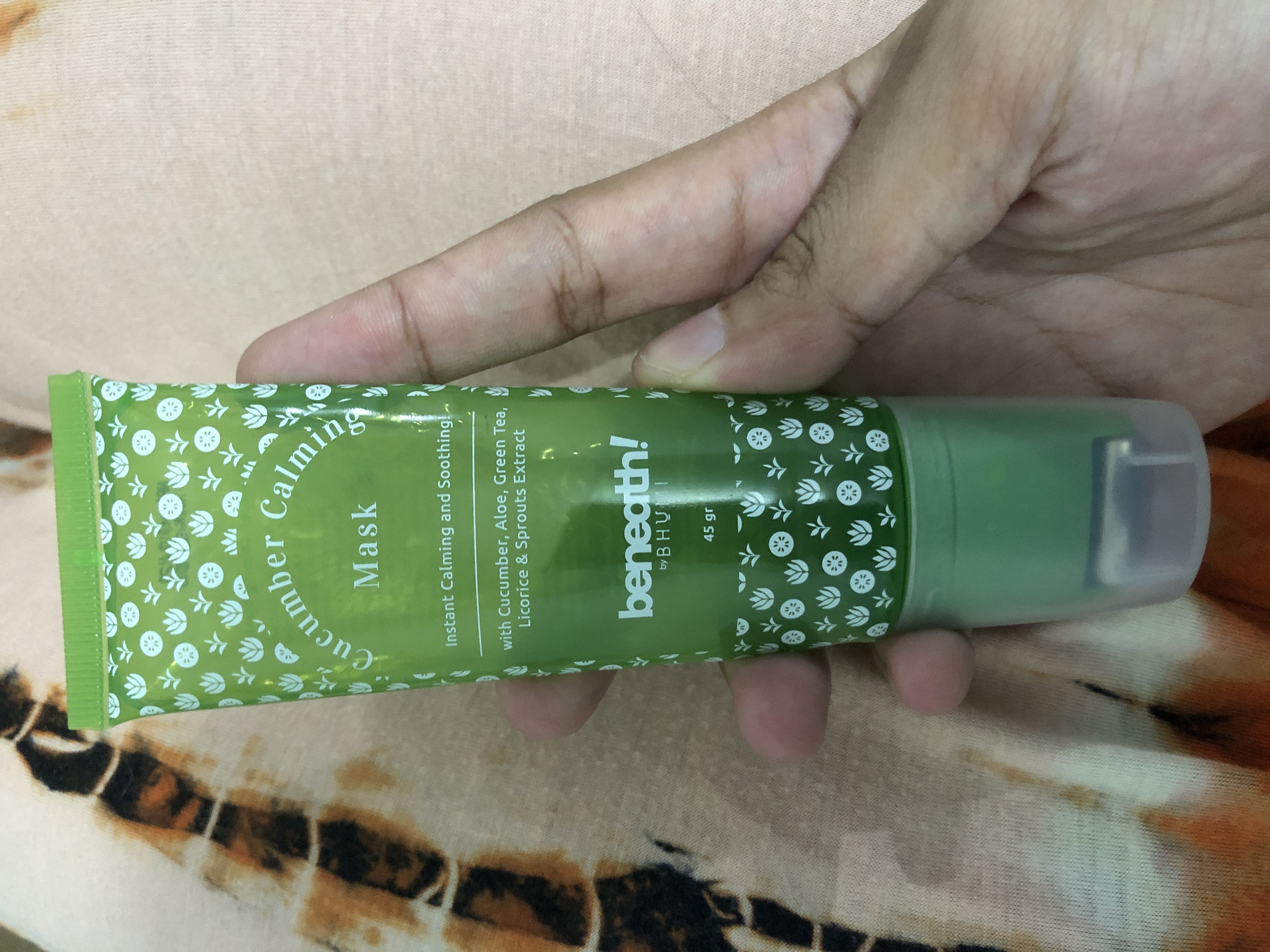 Bhumi Beneath By Bhumi Cucumber Calming Gel Mask Review SOCO By Sociolla