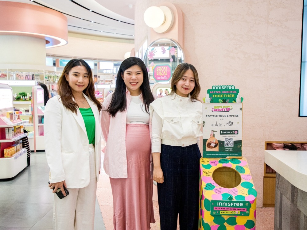 Sociolla x INNISFREE Waste Down Beauty Up