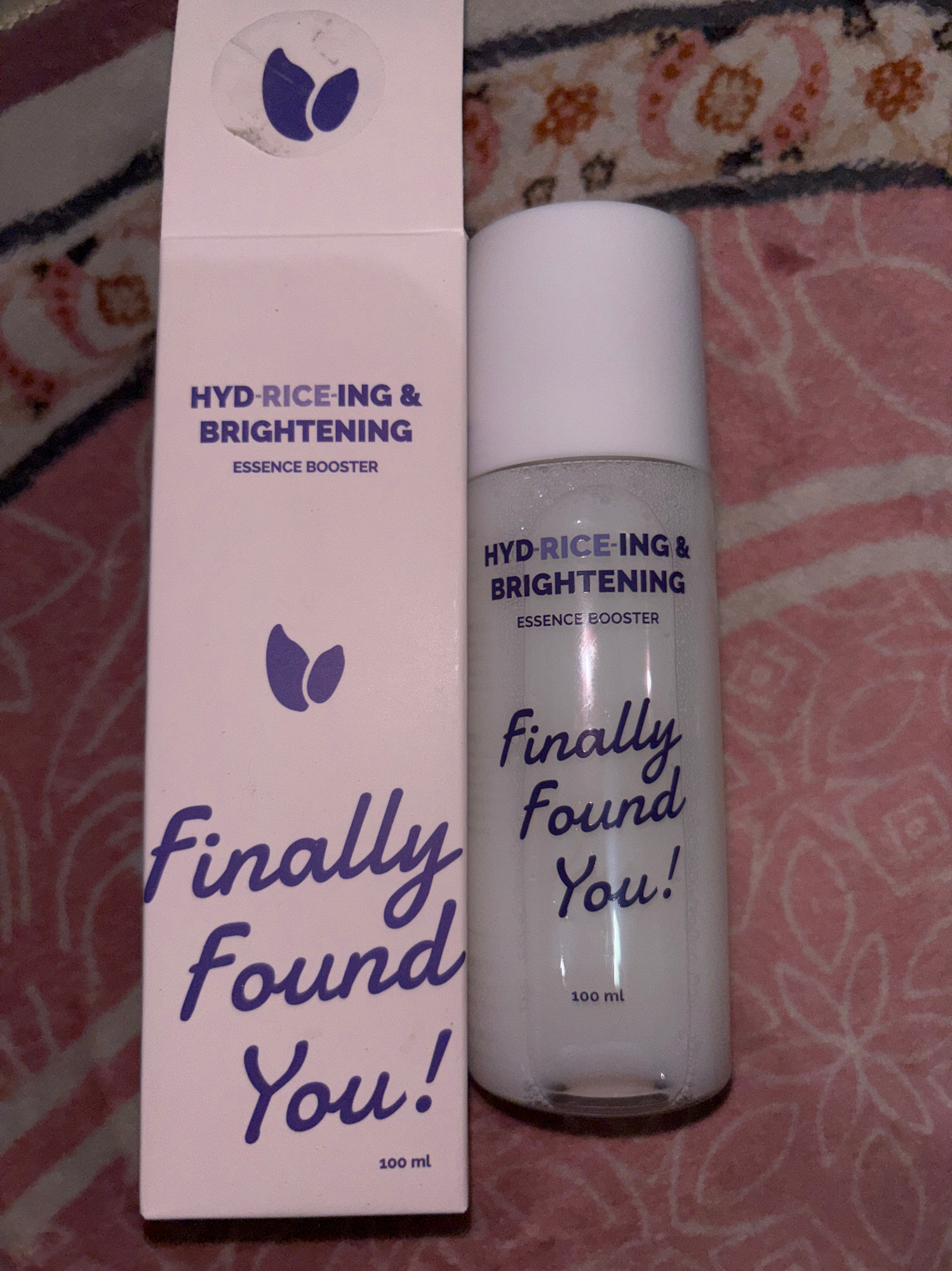 Finally Found You! HYD-RICE-ING & BRIGHTENING ESSENCE BOOSTER - Review ...