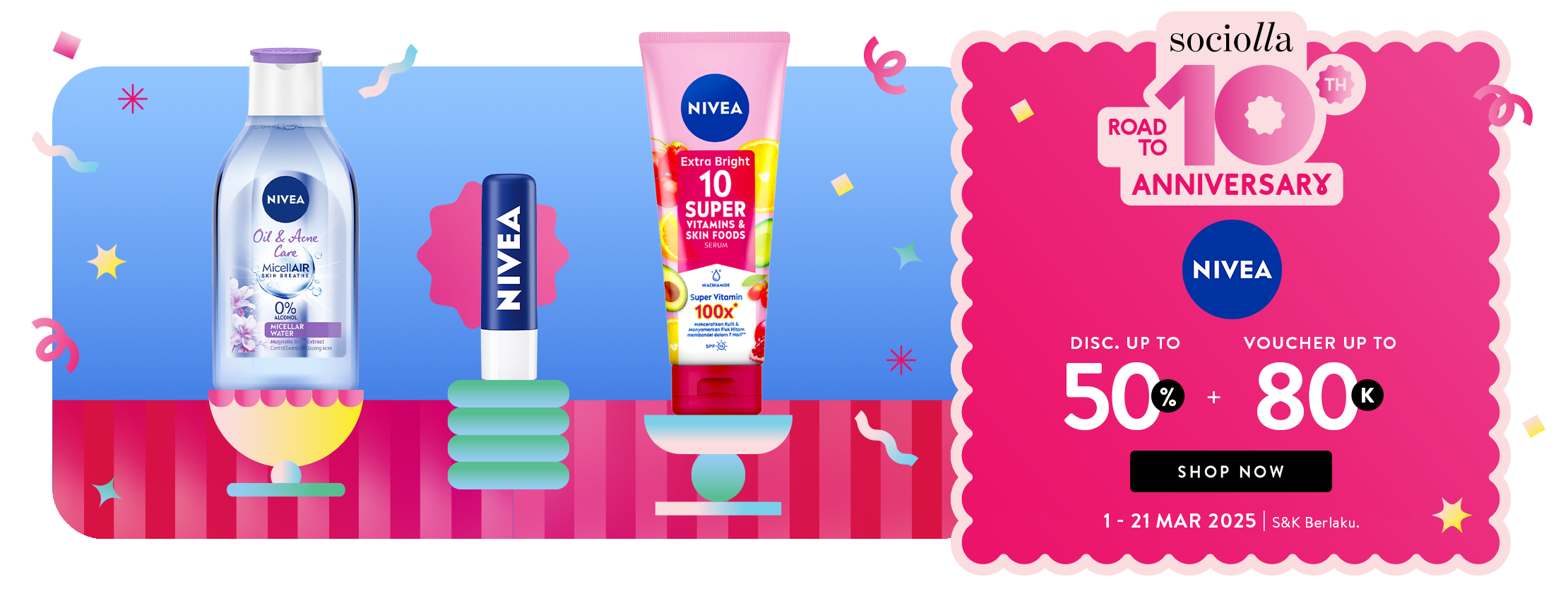 Image 21: main-ROAD TO 10TH ANNIV NIVEA-tactical-180325-s5