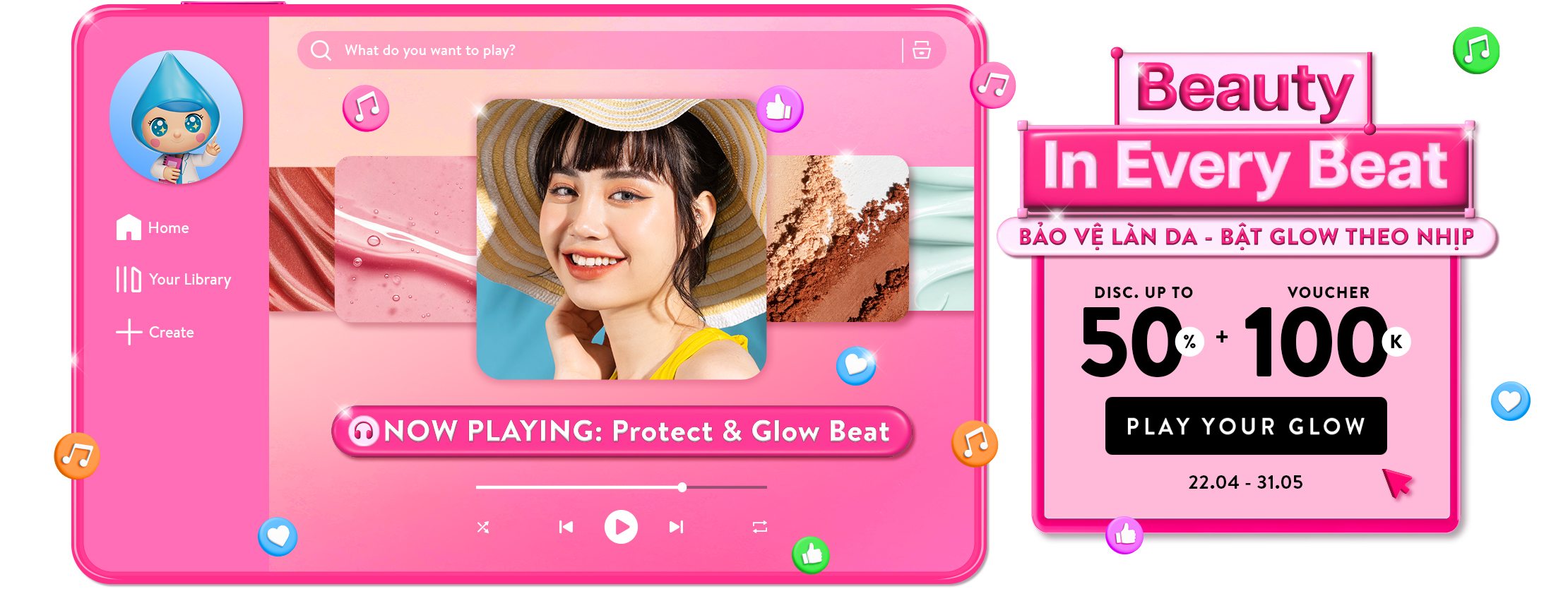 Apr 26 - Protect & Glow Beat - Main Banner
