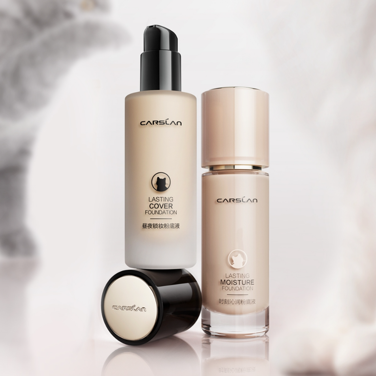 Kem Nền Kiềm Dầu Carslan Lasting Cover Foundation 30g | Sociolla