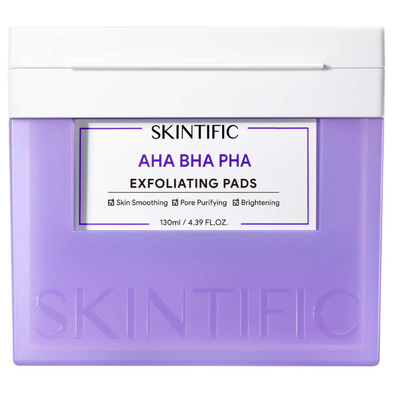 Skintific AHA BHA PHA Exfoliating Pads - Review SOCO by Sociolla