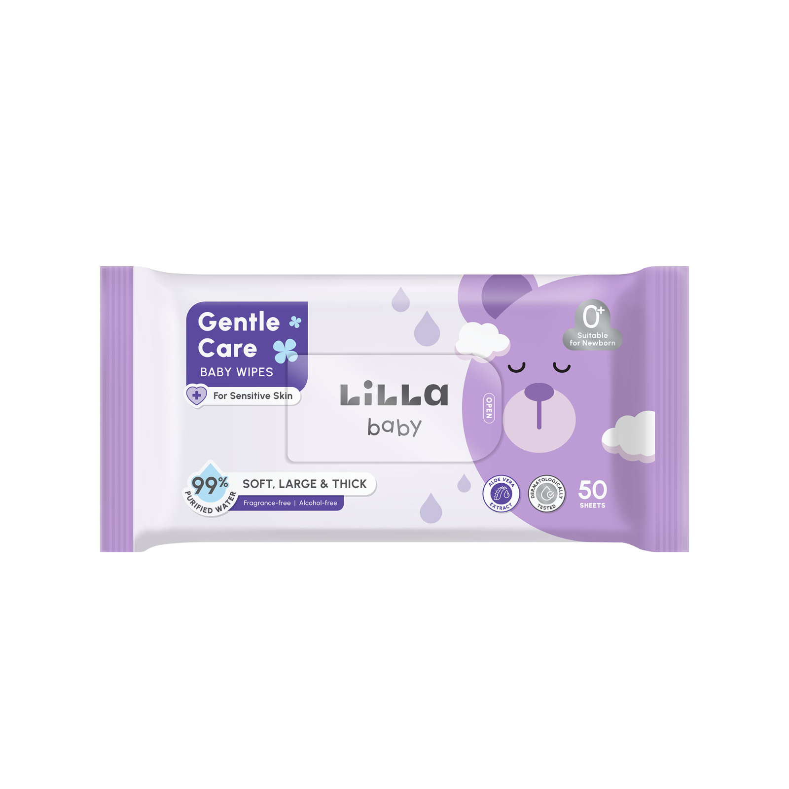 Lilla Baby Gentle Care Baby Wipes