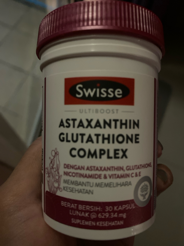 Swisse Ultiboost Astaxanthin Glutathione Complex